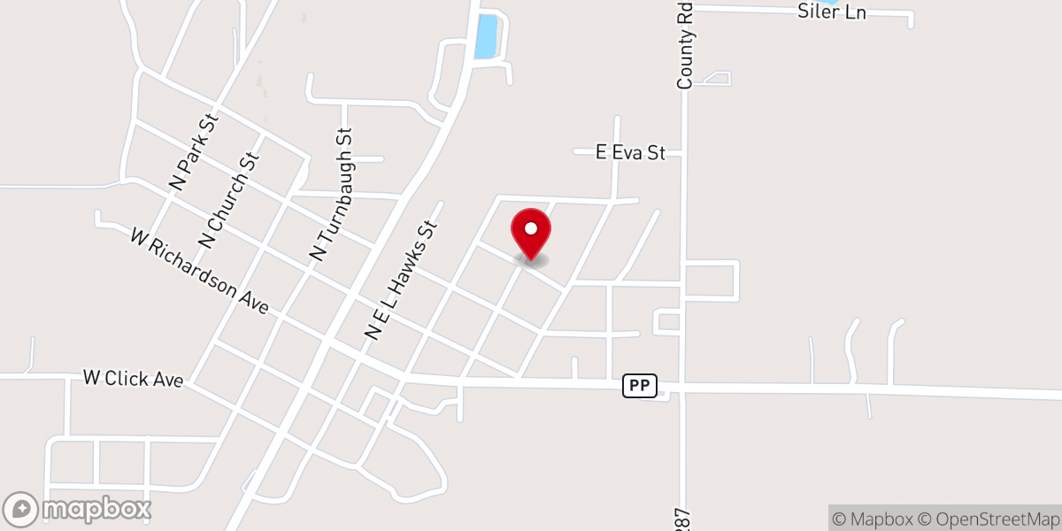 Map showing location of Apostolic Church the Lord