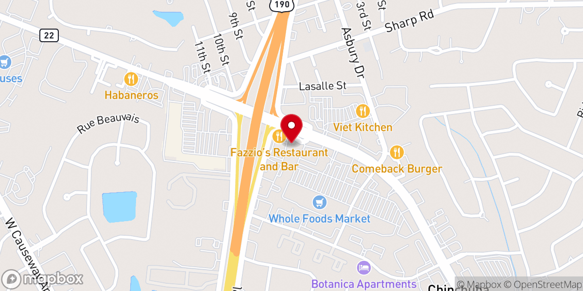 Map showing location of Legacy Church