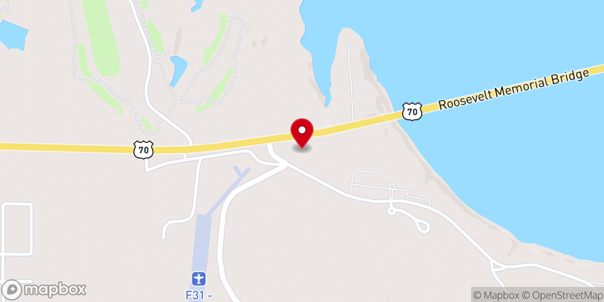 Map showing location of Lake Texoma Association