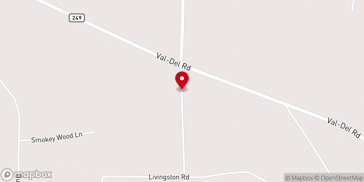 Map showing location of Lisa Cakes of Adel