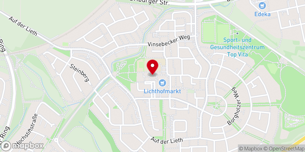 Map showing location of Kath. Pfarrkirche St. Hedwig