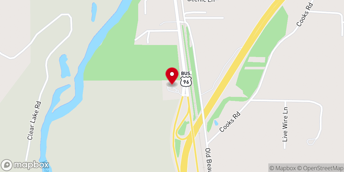 Map showing location of 3DTC