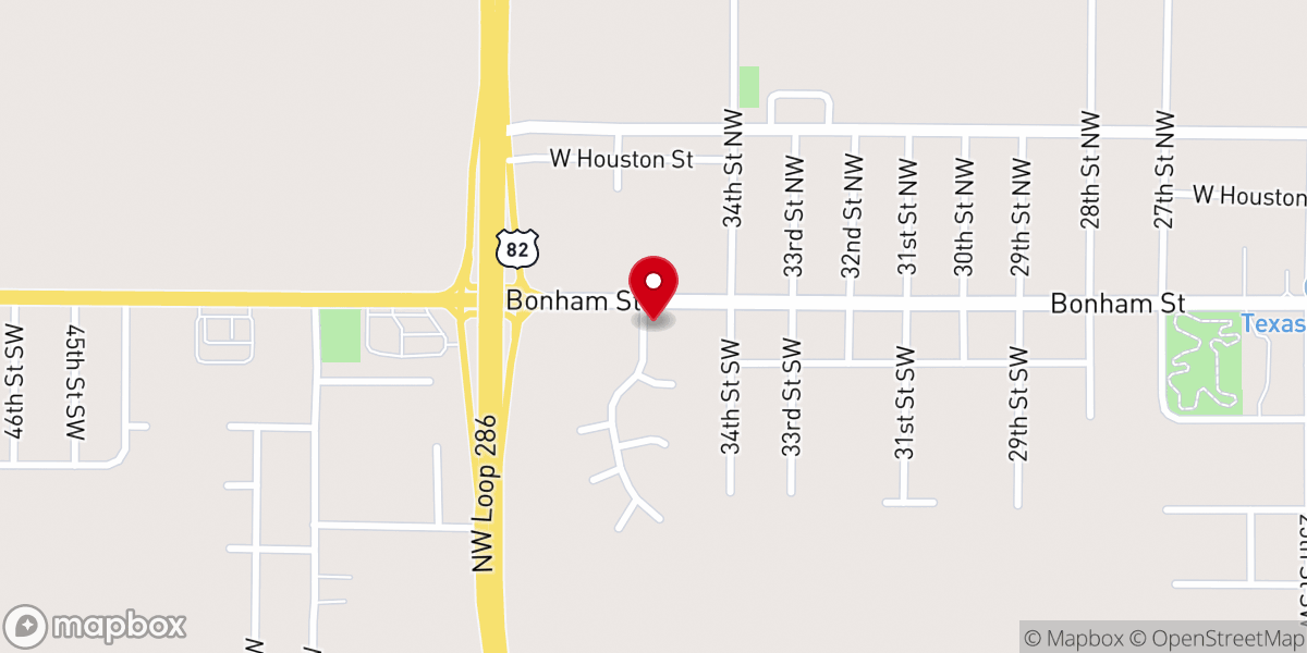 Map showing location of Living Word Assembly Of God