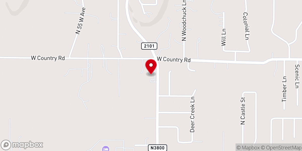 Map showing location of Shepherd of the Hills Lutheran Church - Skiatook