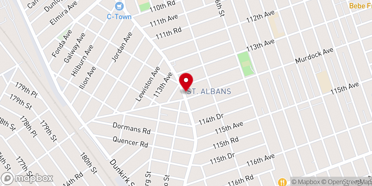 Map showing location of Fullness of Joy Ministries Inc.