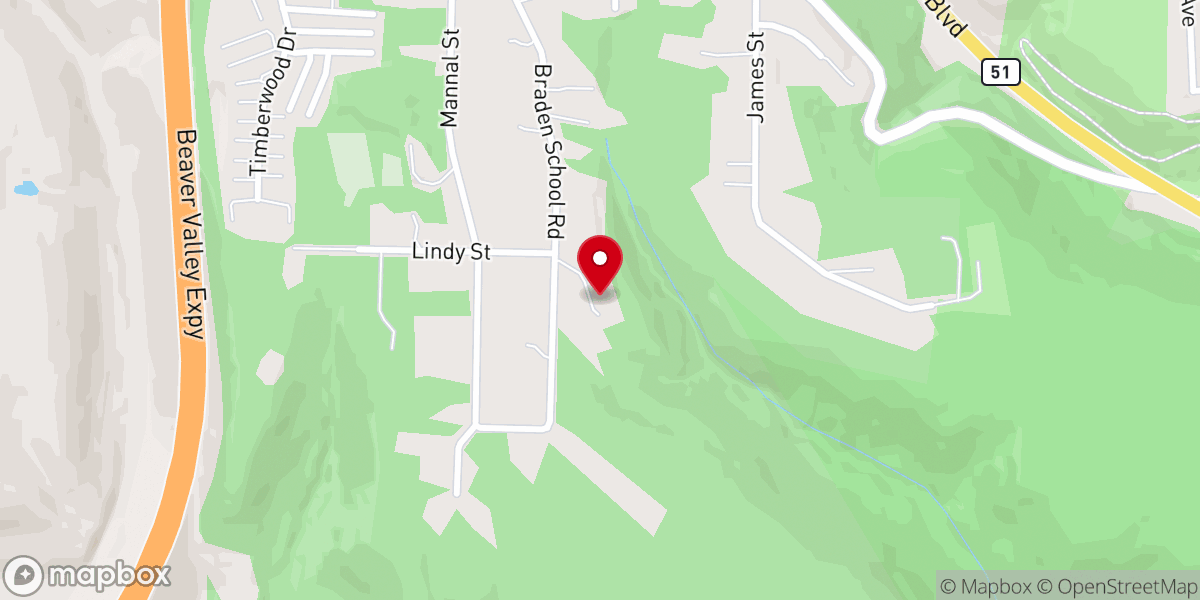 Map showing location of Fernwood Christian Camp