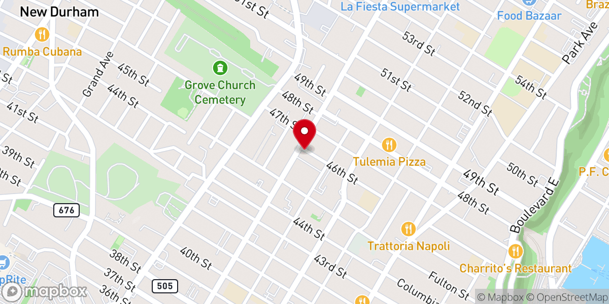 Map showing location of Iglesia Evangélica Pentecostal LOS TRES HEBREOS