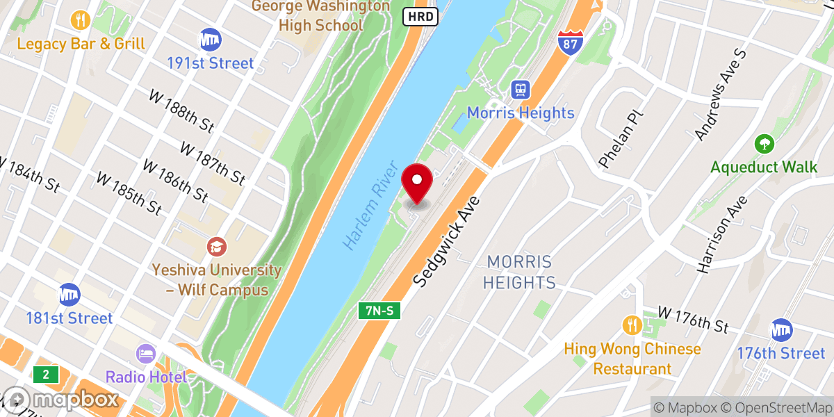 Map showing location of God's Grace & Mercy Deliverance Temple