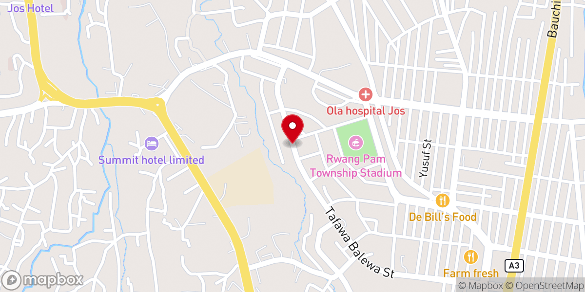 Map showing location of UCPTH