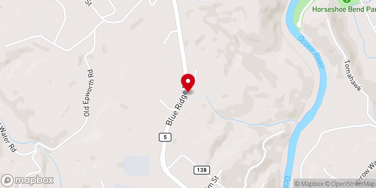 Map showing location of Trinity Global Methodist Church