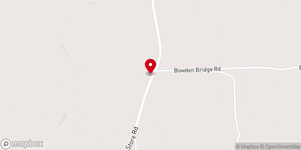 Map showing location of Providence Church of Christ