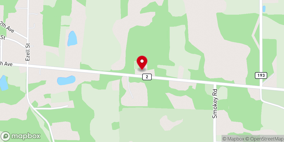 Map showing location of Apostolic Church