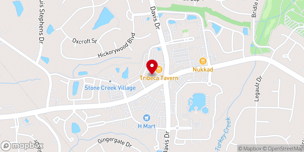 Map showing location of Painters Garden