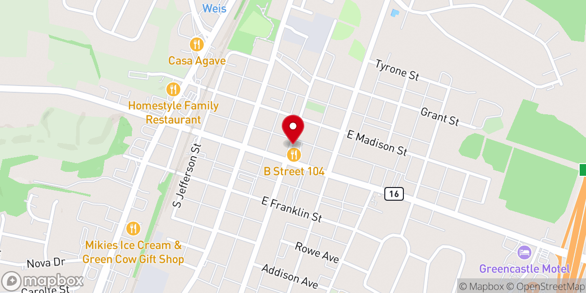 Map showing location of Living Water Community Church
