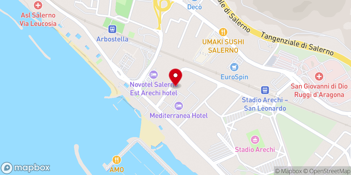 Map showing location of Parrocchia S. Vincenzo de’ Paoli