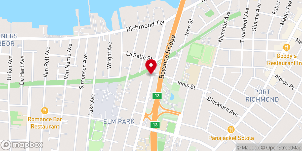 Map showing location of Deeper Life Bible Church