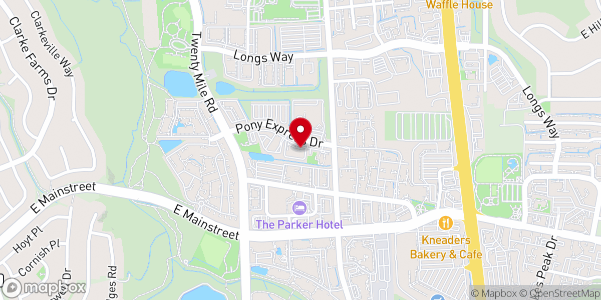 Map showing location of Providence Presbyterian Church