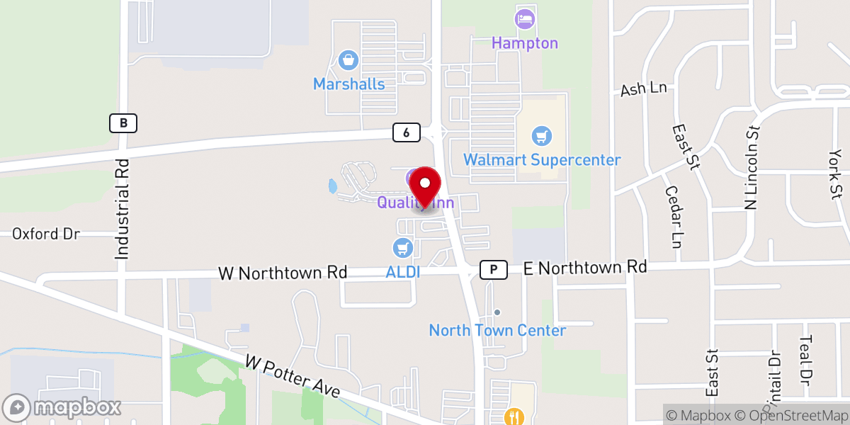 Map showing location of The Gathering Grounds