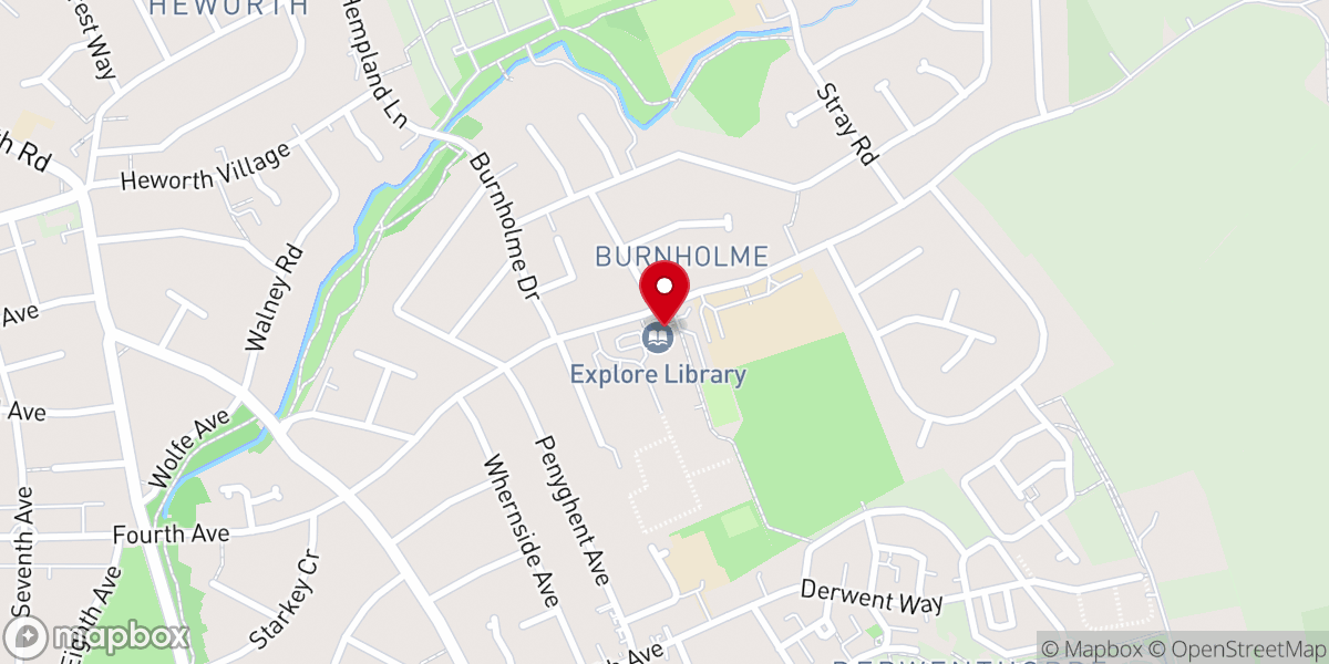 Map showing location of G2 York