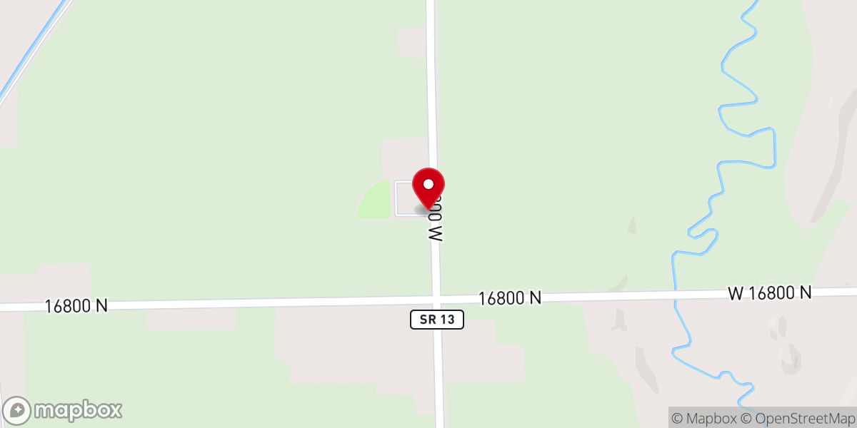 Map showing location of Belmont Church
