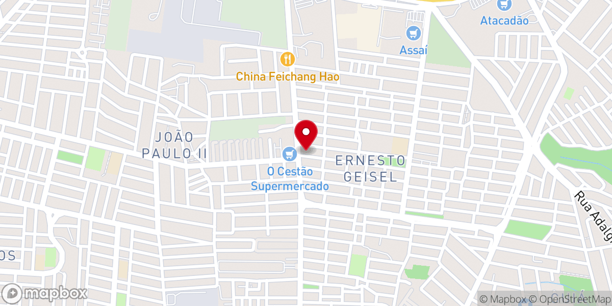 Map showing location of Igreja Missão Evangélica Pentecostal do Brasil - MEPB Geisel