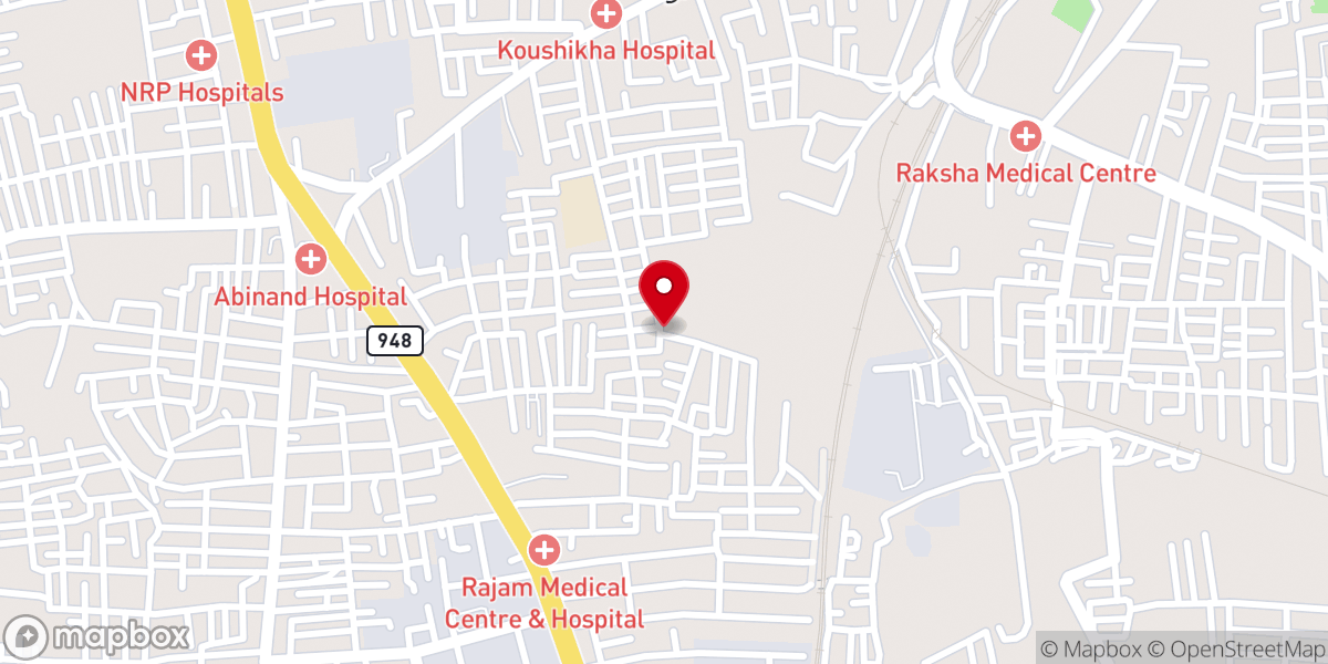 Map showing location of Jesus Light Of Life Church