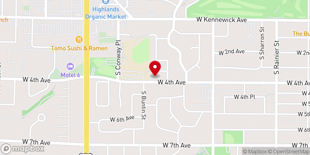 Map showing location of Grace United Reformed Church