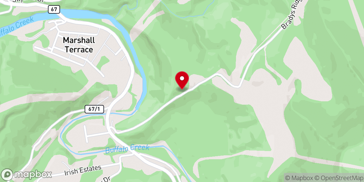 Map showing location of Lighthouse Baptist Church
