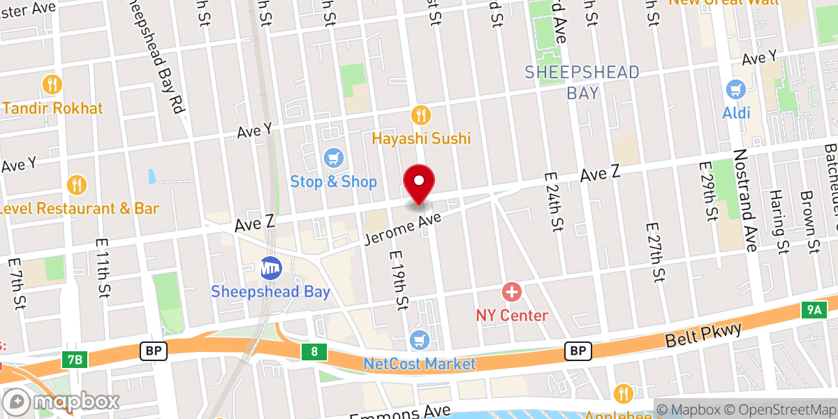 Map showing location of Saint Marks Rectory