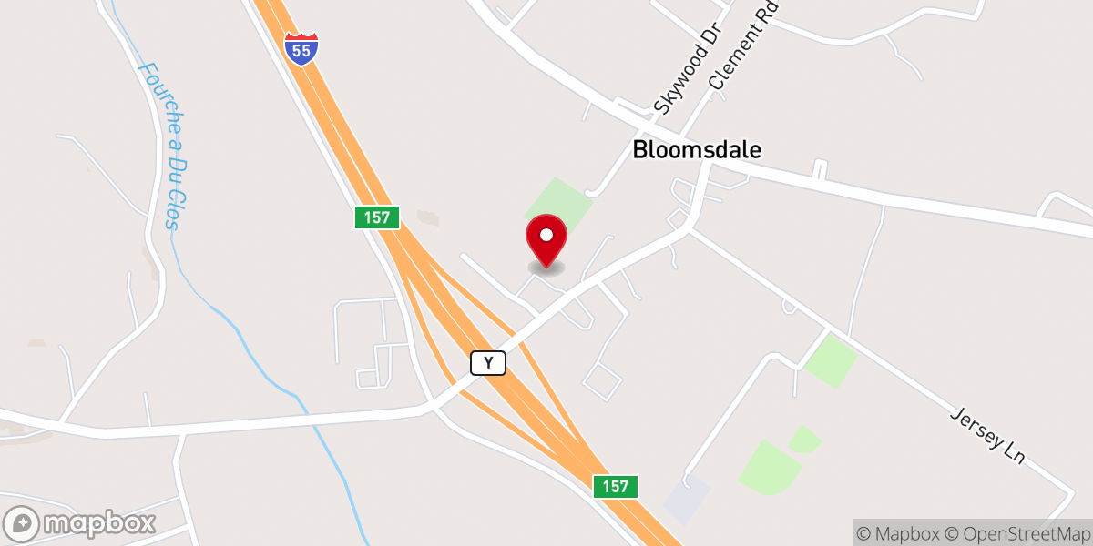 Map showing location of St Agnes Middle School