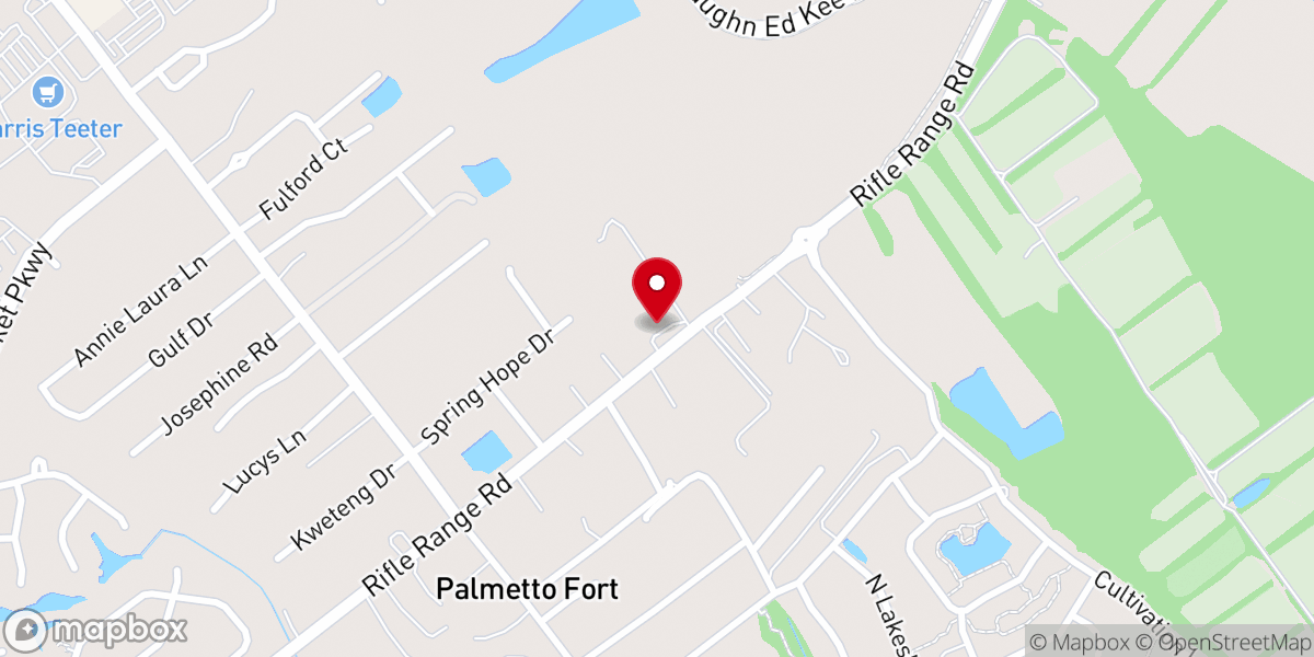 Map showing location of LifeBridge Church, Assembly of God