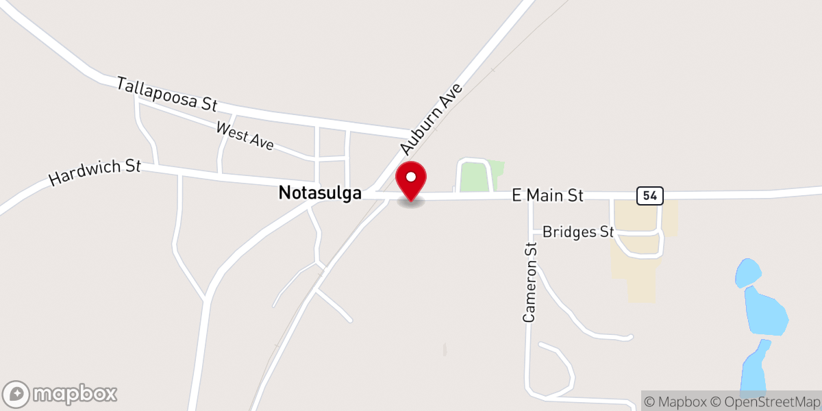 Map showing location of Boca Brand