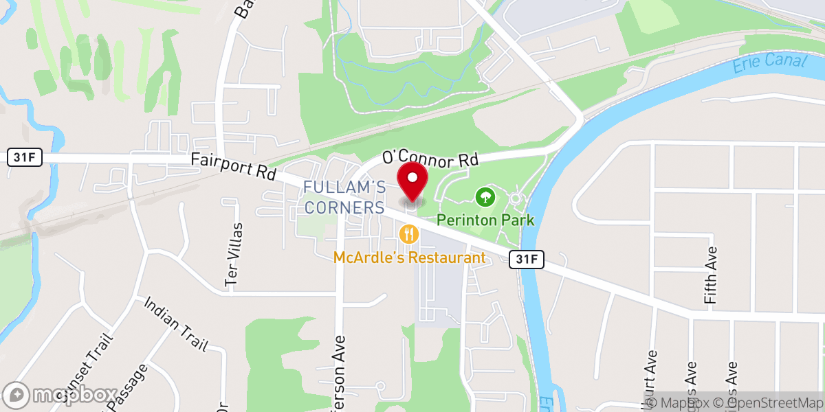 Map showing location of Eastside Church