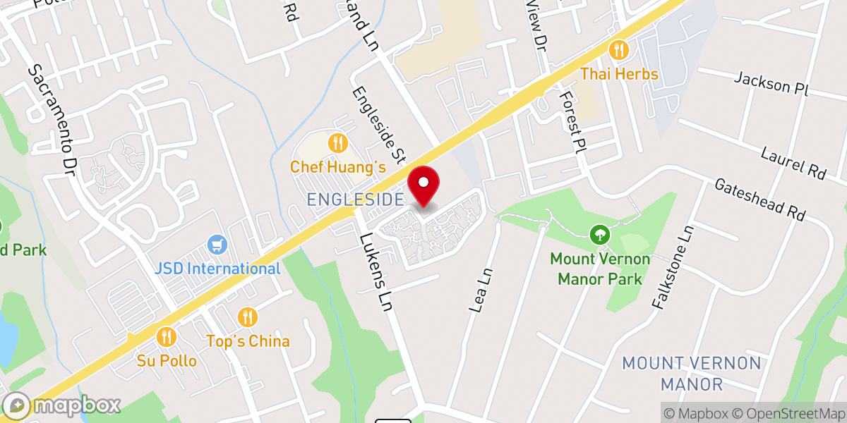 Map showing location of Deeper Life Bible Church