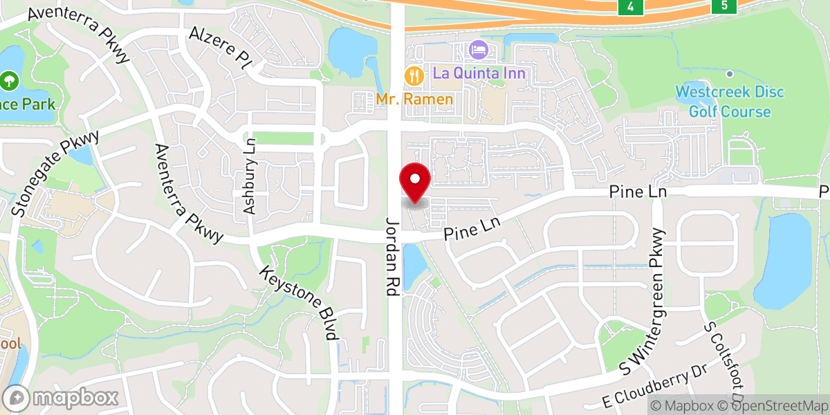 Map showing location of Southeast Counseling Center