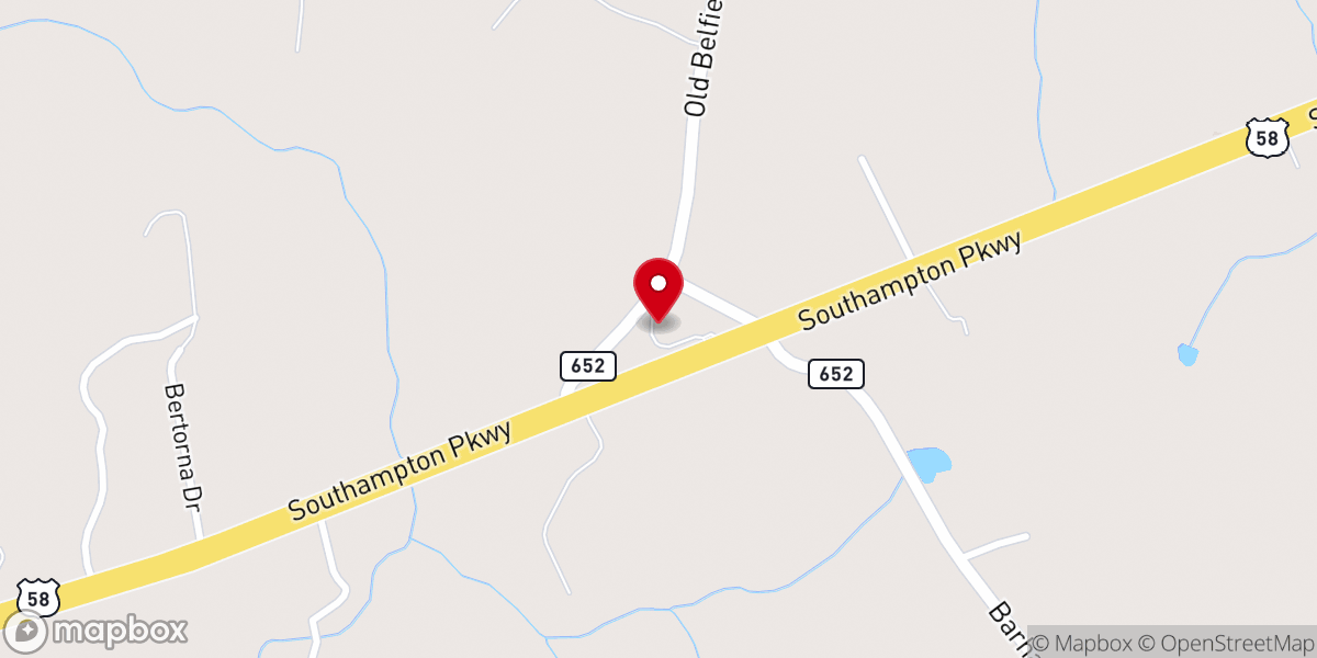 Map showing location of Community Church of God In Christ