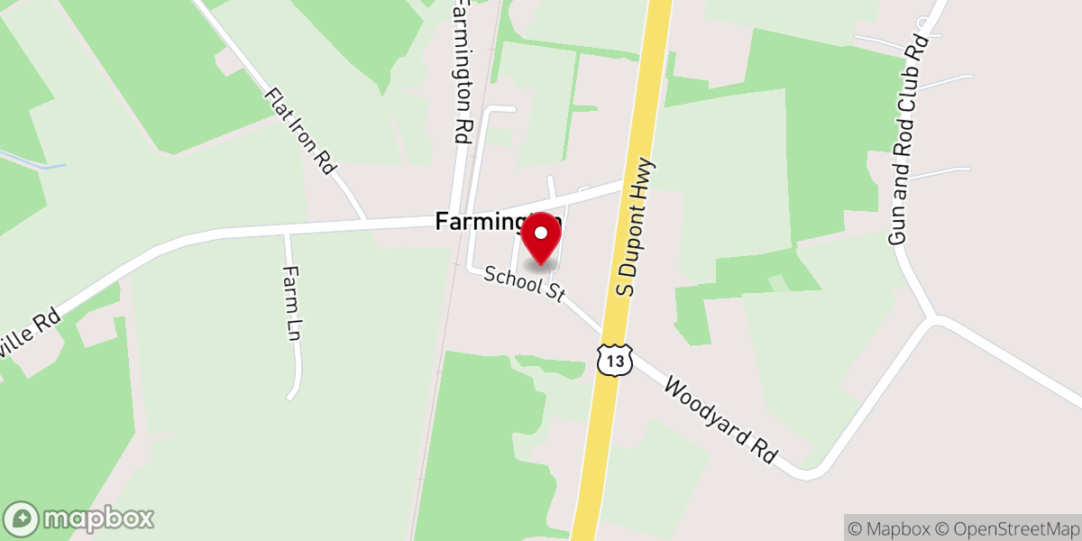 Map showing location of Bethany Church of the Brethren
