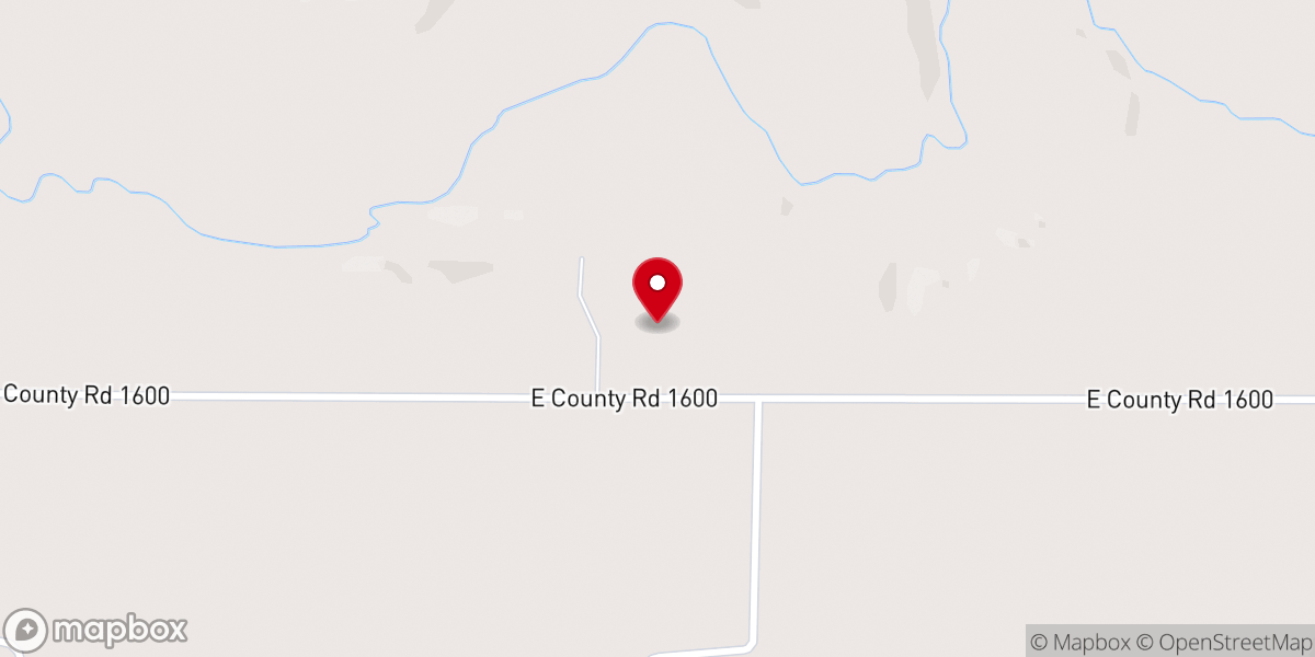 Map showing location of LaMoine Christian Service Camp