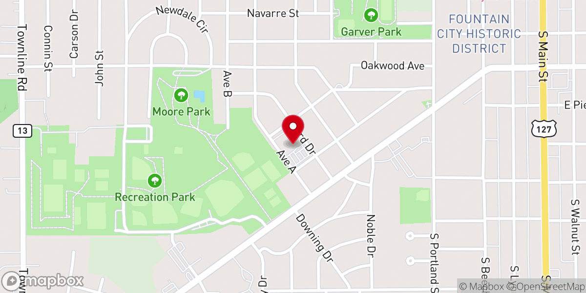 Map showing location of Bryan Awakening