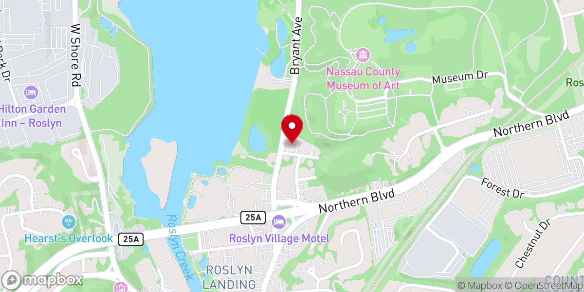 Map showing location of Church of Saint Mary's
