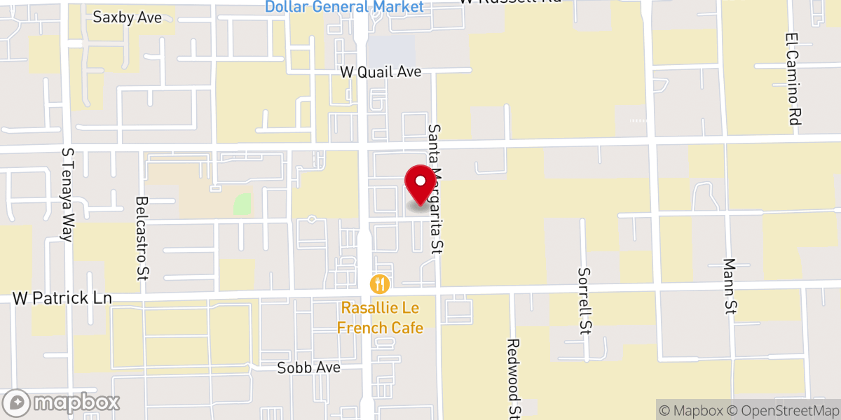 Map showing location of St. Geragos Armenian Apostolic Church