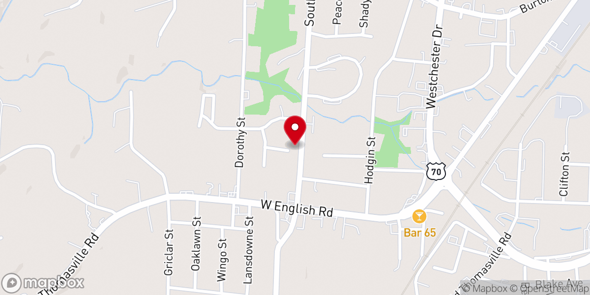 Map showing location of Love Faith & Hope Ministries