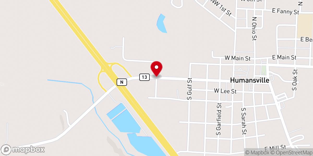 Map showing location of Cornerstone Community Church