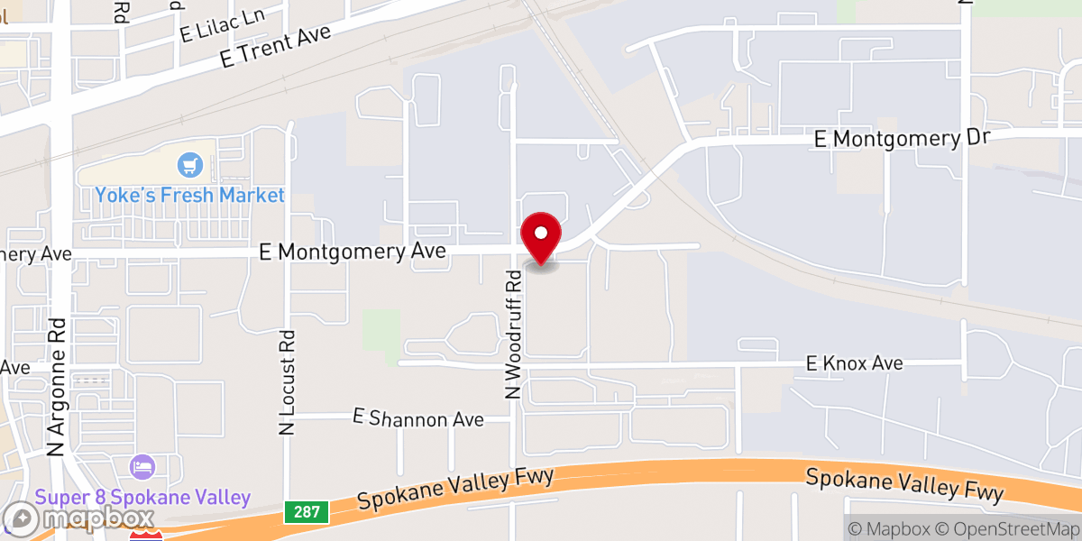 Map showing location of Family Life City Church