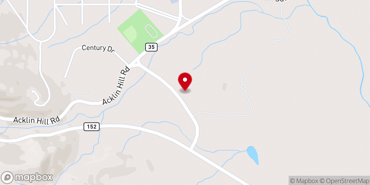 Map showing location of Mimbres United Methodist Church