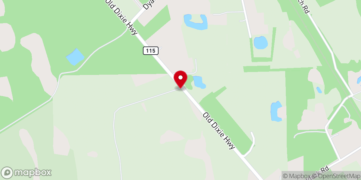 Map showing location of The Barn at Cottonwood Ranch