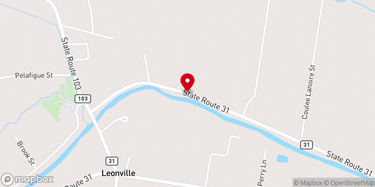 Map showing location of Landmark Christian Fellowship Inc
