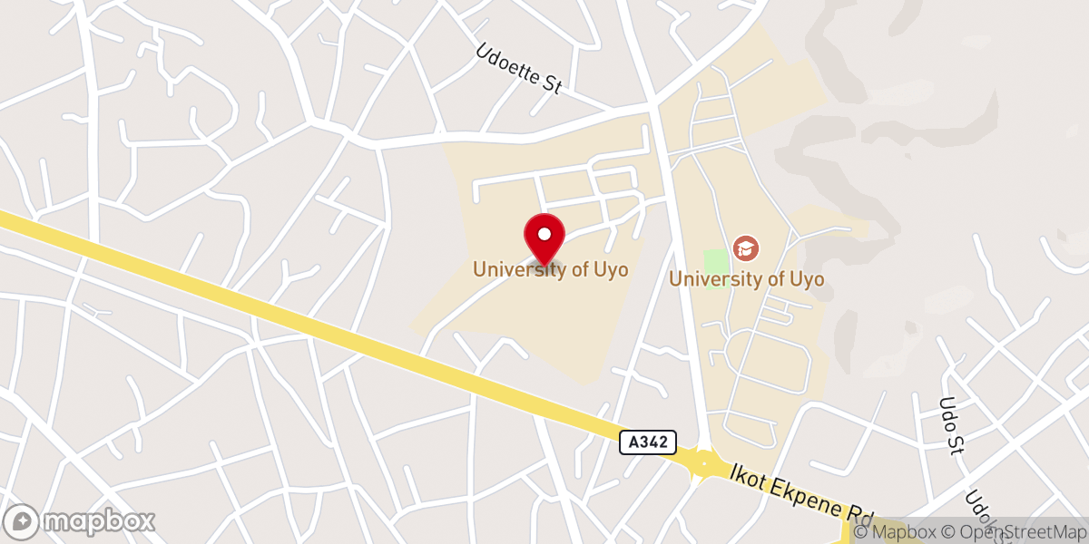Map showing location of Divine Grace Anglican Church, Esene