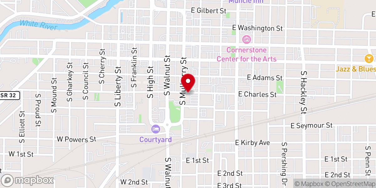 Map showing location of Commonway Church