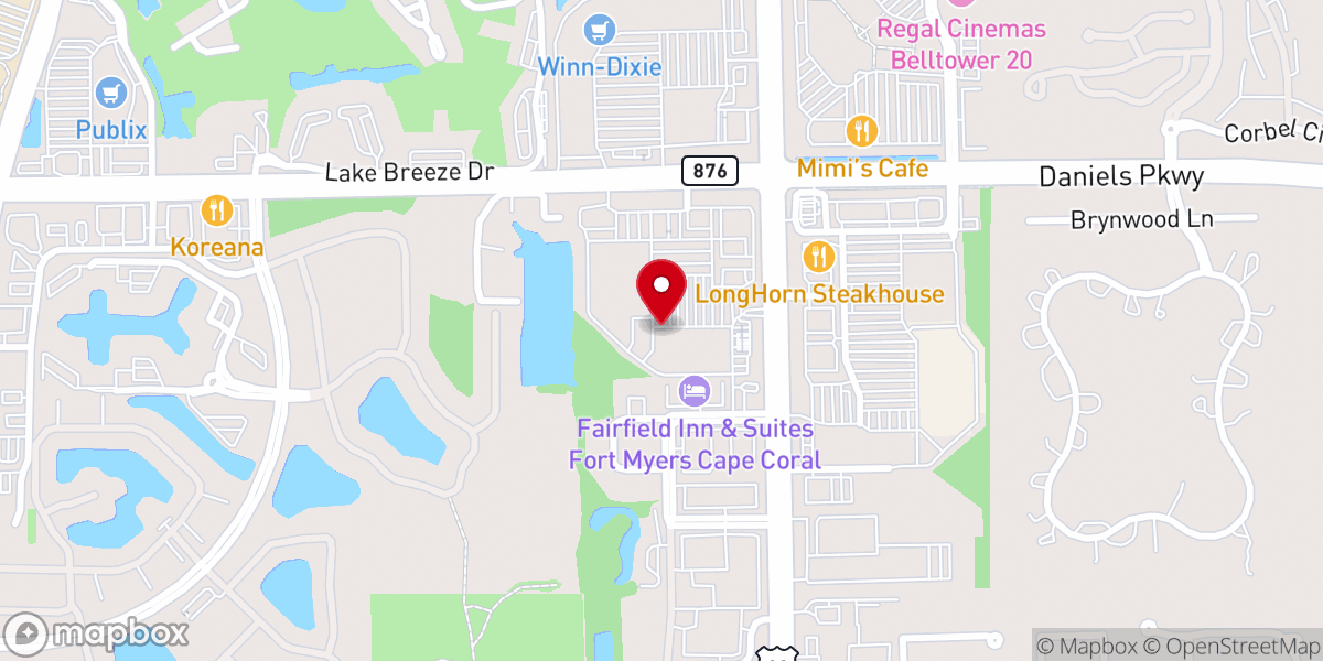 Map showing location of Christ Centered Life Store
